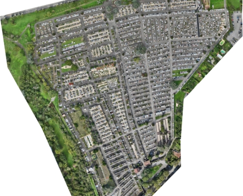 orthophoto de cimetière